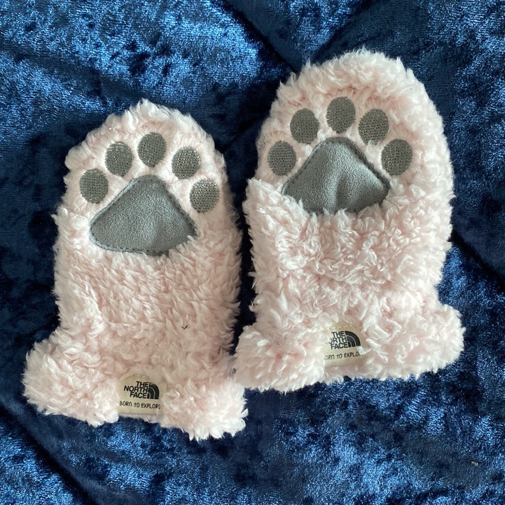 NWOT The North Face infant mittens